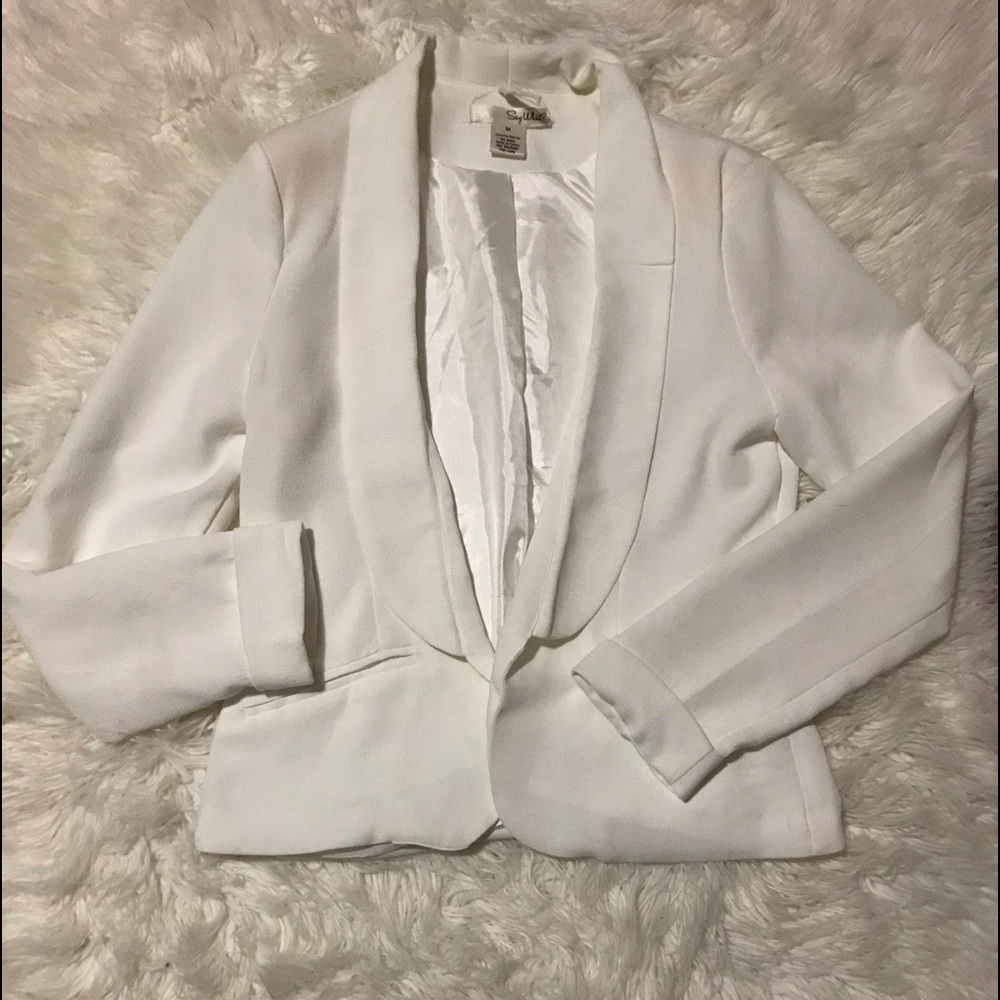 White dres bag